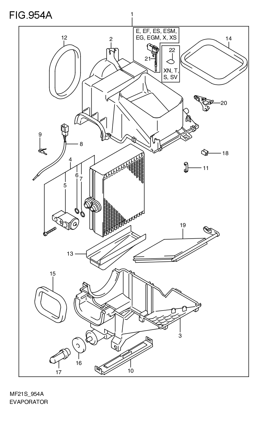 EVAPORATOR