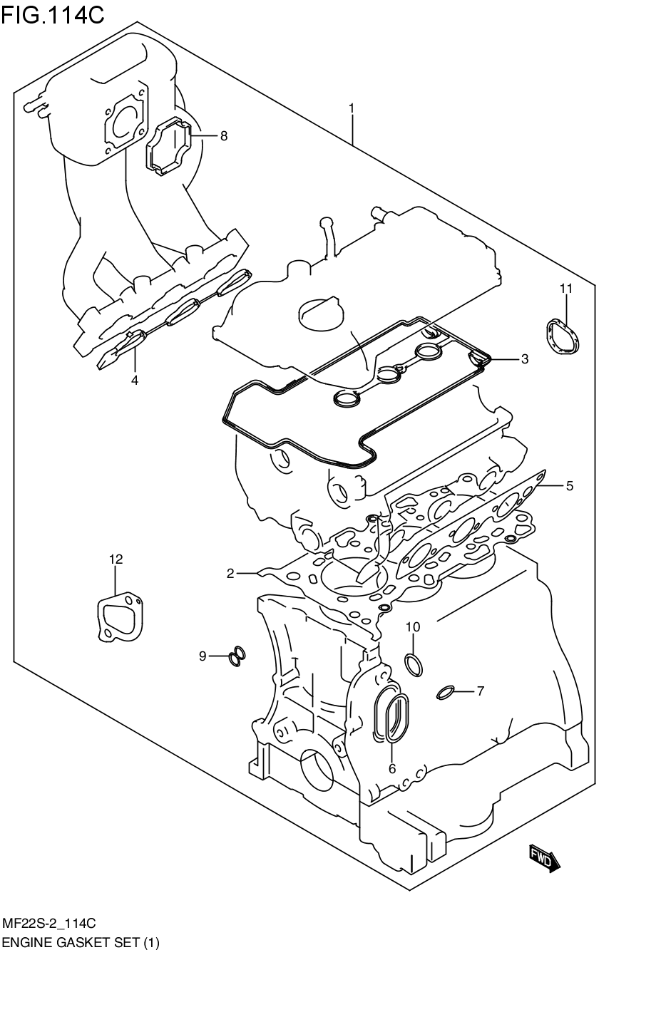 ENGINE GASKET SET