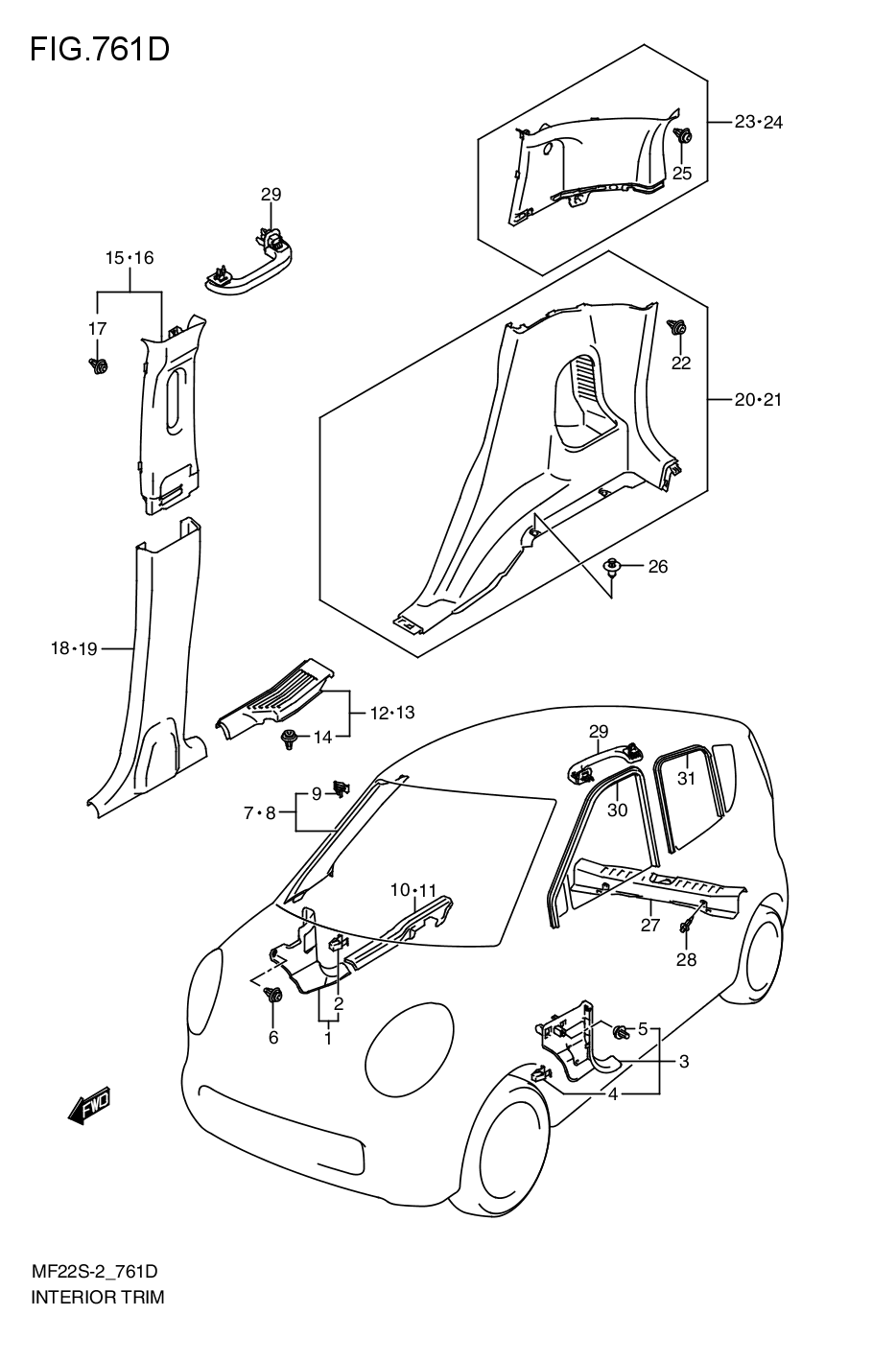 INTERIOR TRIM