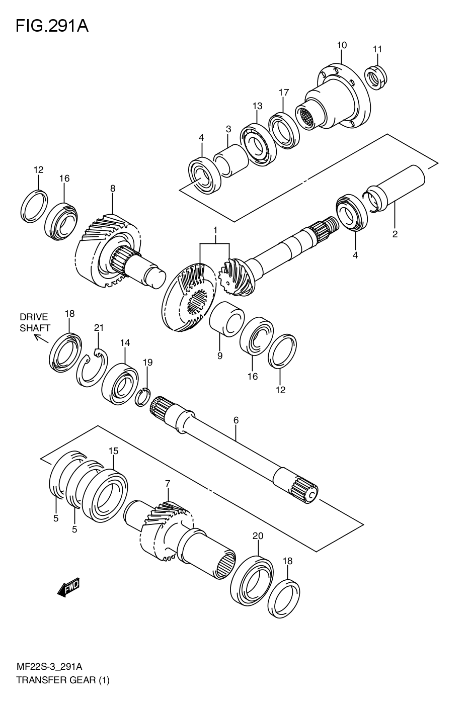 TRANSFER GEAR