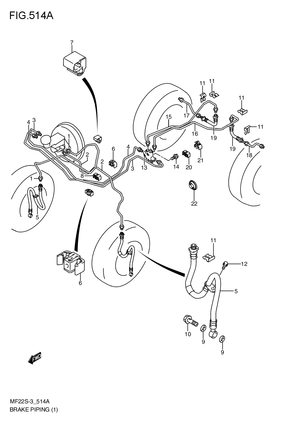 BRAKE PIPING