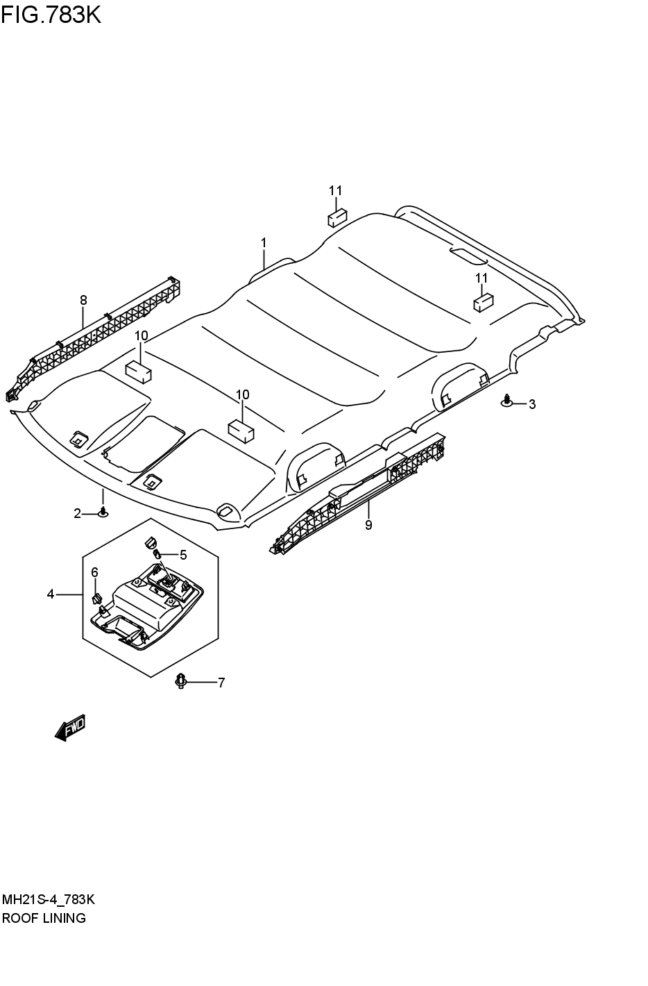 ROOF  LINING