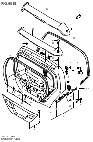 BACK DOOR PANEL