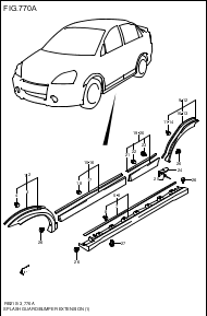 SPLASH GUARD/ BUMPER EXTENSION