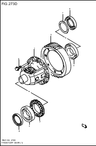 FRONT DIFFERENTIAL GEAR