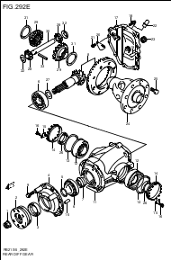 REAR DIFFERENTIAL GEAR