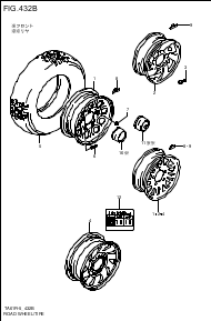 LOAD WHEEL/ TIRE