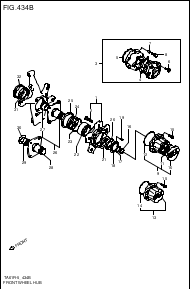 FRONT WHEEL HUB