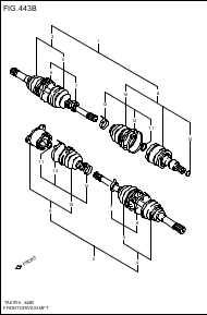 FRONT DRIVE SHAFT