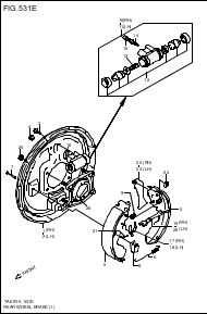 REAR WHEEL BRAKE