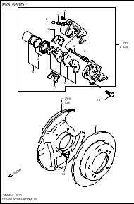 FRONT WHEEL BRAKE