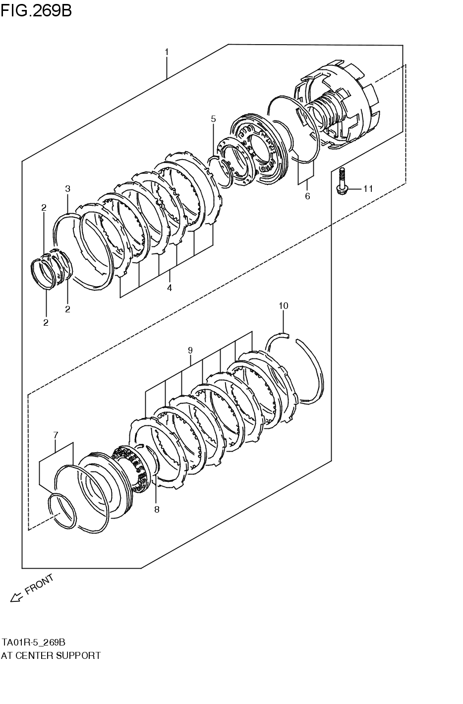 AT- CENTER SUPPORT