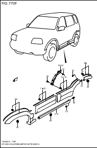 SPLASH GUARD/ BUMPER EXTENSION