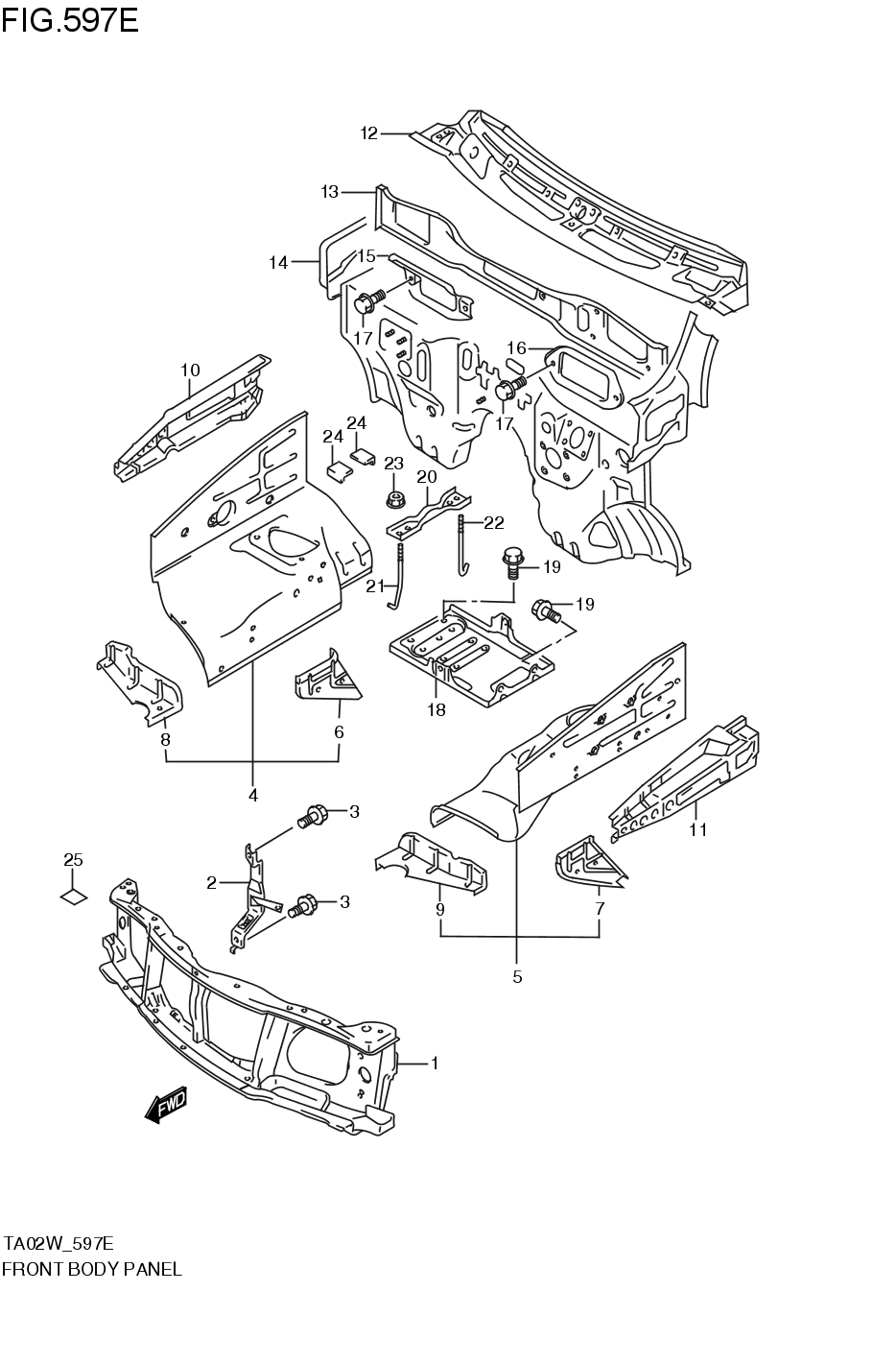 FRONT BODY PANEL