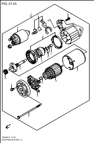 STARTING MOTOR