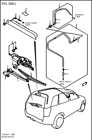 REAR WIND WIPER/ WASHER