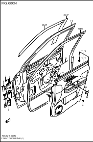 FRONT DOOR PANEL