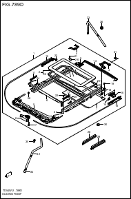 REAR SLIDING ROOF