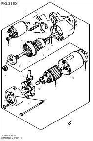 STARTING MOTOR