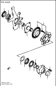 FRONT WHEEL HUB