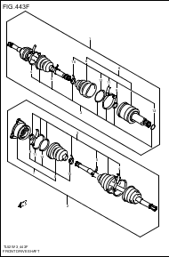 FRONT DRIVE SHAFT