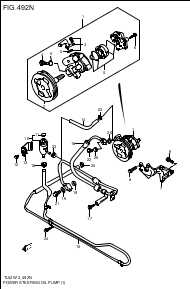 POWER STEERING OIL  PUMPP