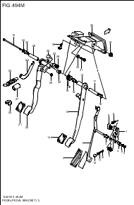 PEDAL/ PEDAL BRACKET