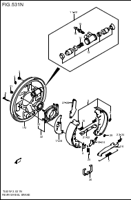 REAR WHEEL BRAKE