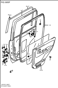 REAR DOOR PANEL