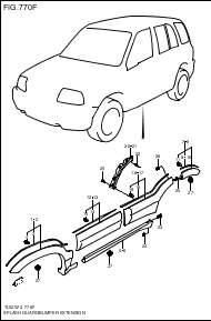 SPLASH GUARD/ BUMPER EXTENSION