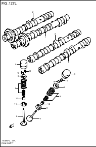 CAMSHAFT/ VALVE(BULB)