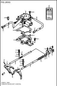 TRANSFER GEAR SHIFT CONTROL