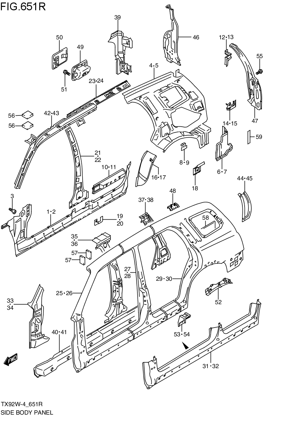 SIDE BODY PANEL