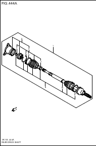 REAR DRIVE SHAFT