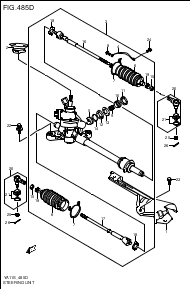 STEERING GEAR UNIT