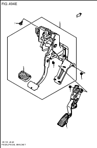 PEDAL/ PEDAL BRACKET