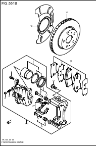 FRONT WHEEL BRAKE