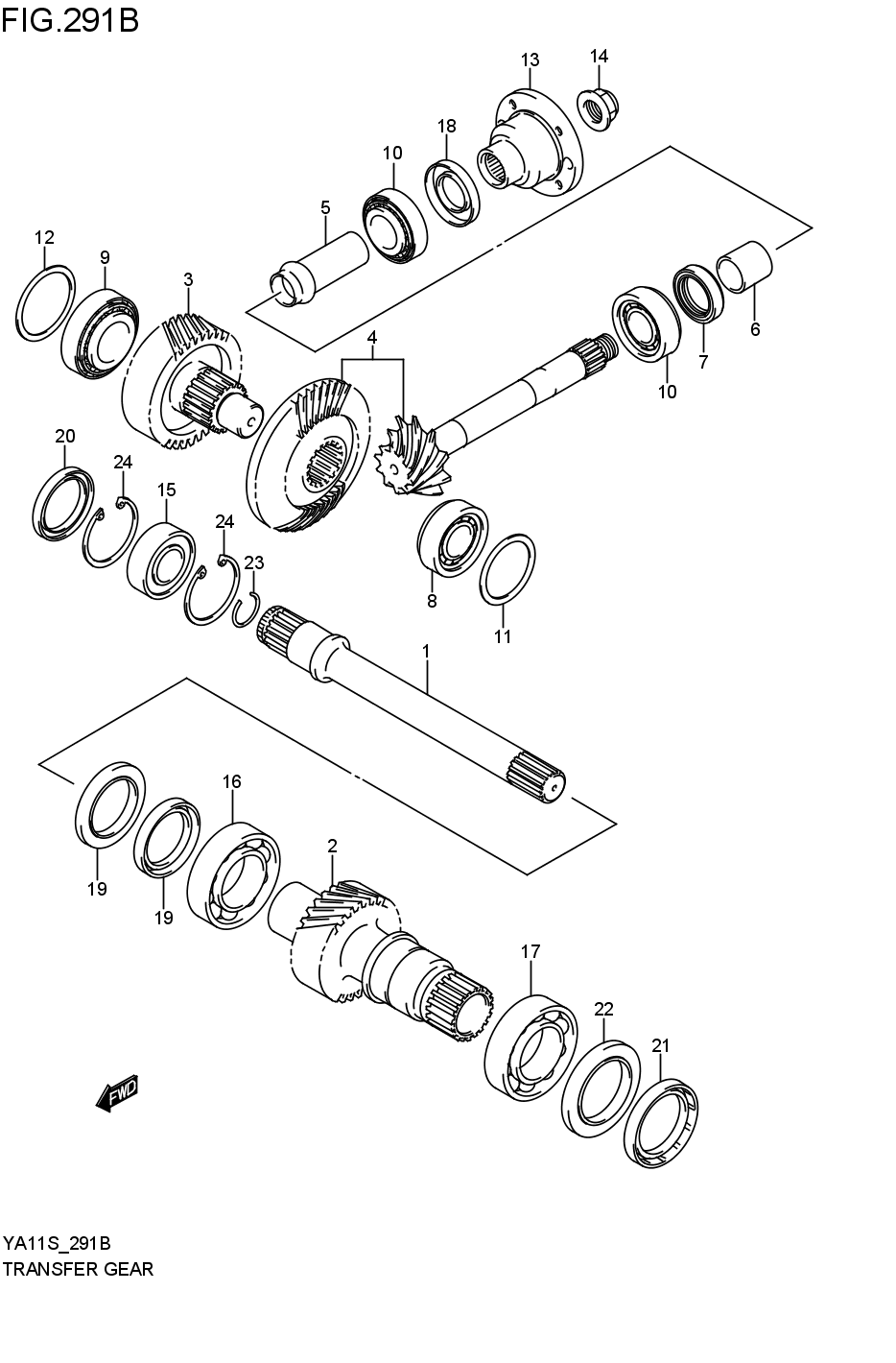 TRANSFER GEAR