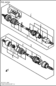 FRONT DRIVE SHAFT