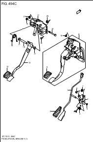 PEDAL/ PEDAL BRACKET