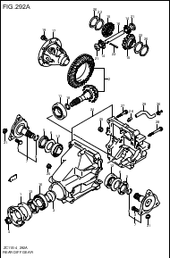 REAR DIFFERENTIAL GEAR