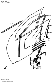 FRONT DOOR REGULATOR