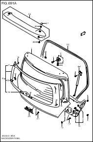 BACK DOOR PANEL