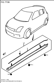 SPLASH GUARD/ BUMPER EXTENSION