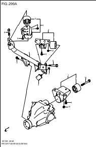 REAR DIFFERENTIAL MOUNTING