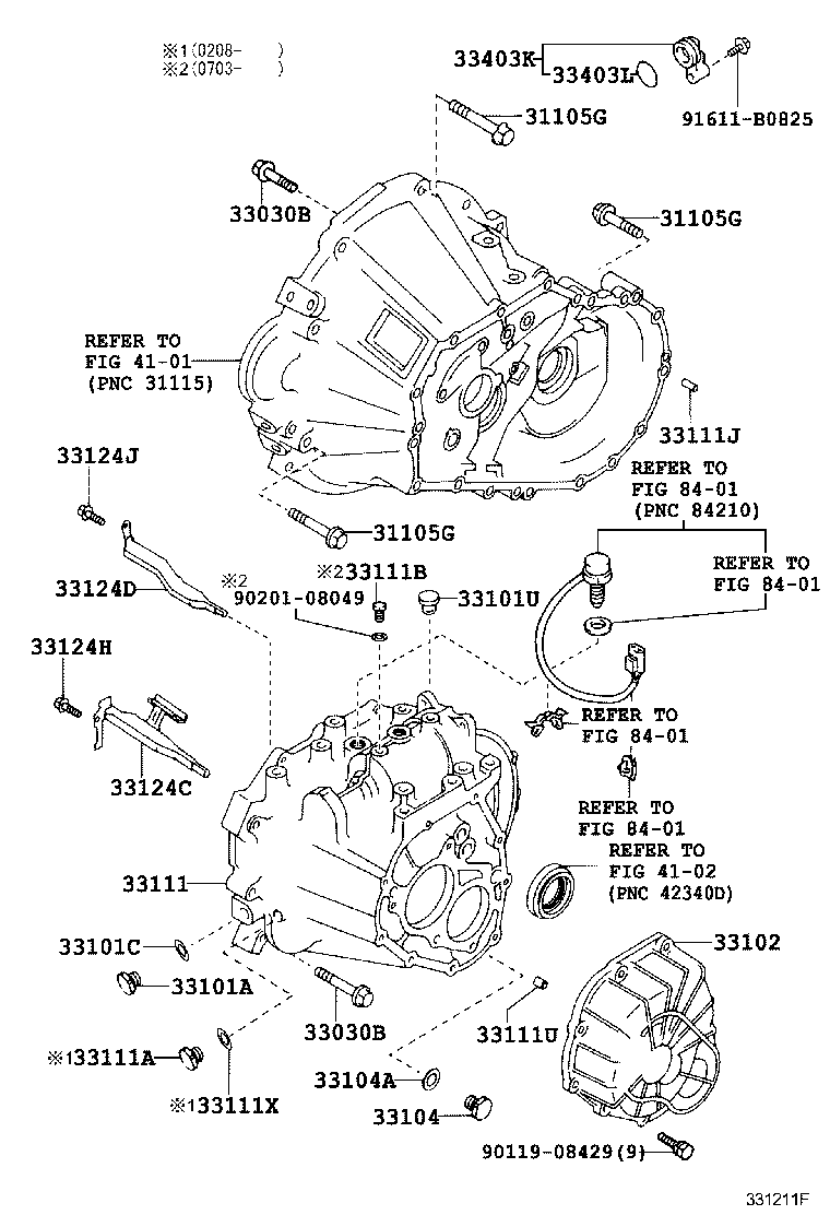 C56,C65                                             (9910-    )5F,6F