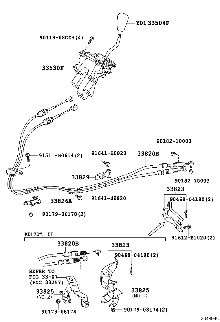 TOYOTA HIACE REGIUSACE KDH201 KDH201V-RHMDY 711160 Power-Train-Chassis ...