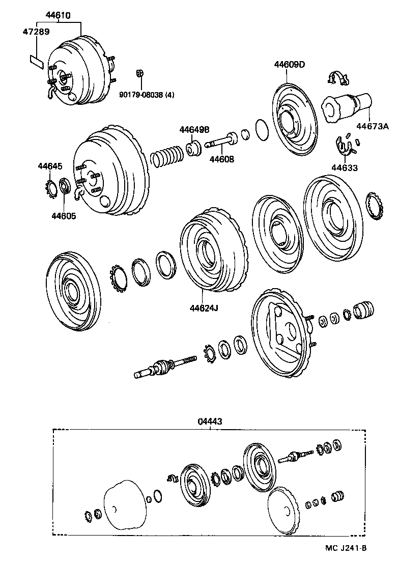 JKC                                ILLUST NO. 1 OF 2(8908-9808)RZH100,101,110,111,133