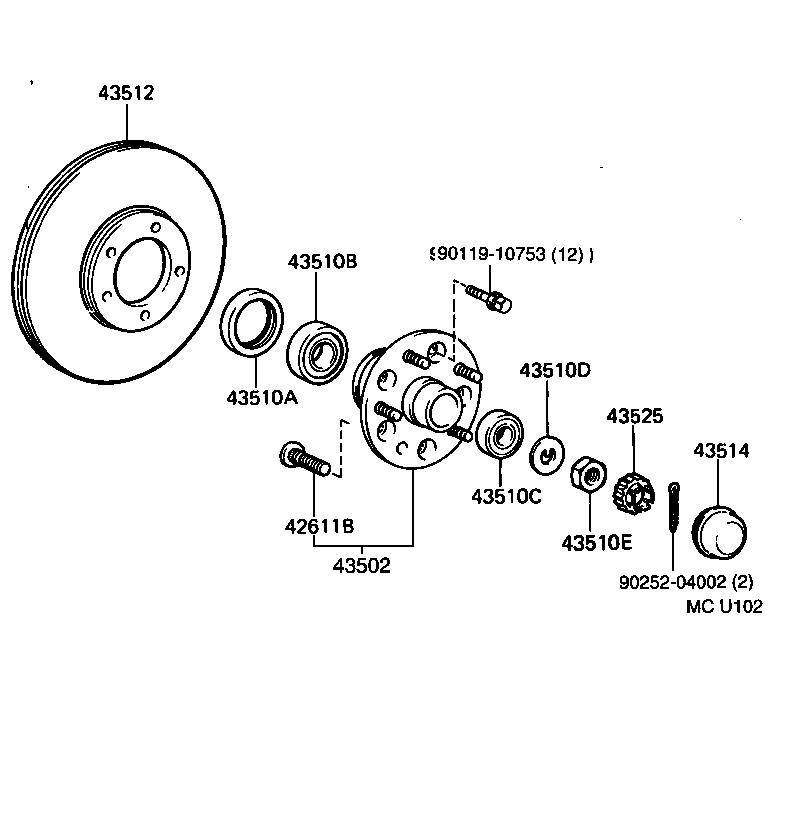 (9704-    )KCH40,LXH43,RCH41,42