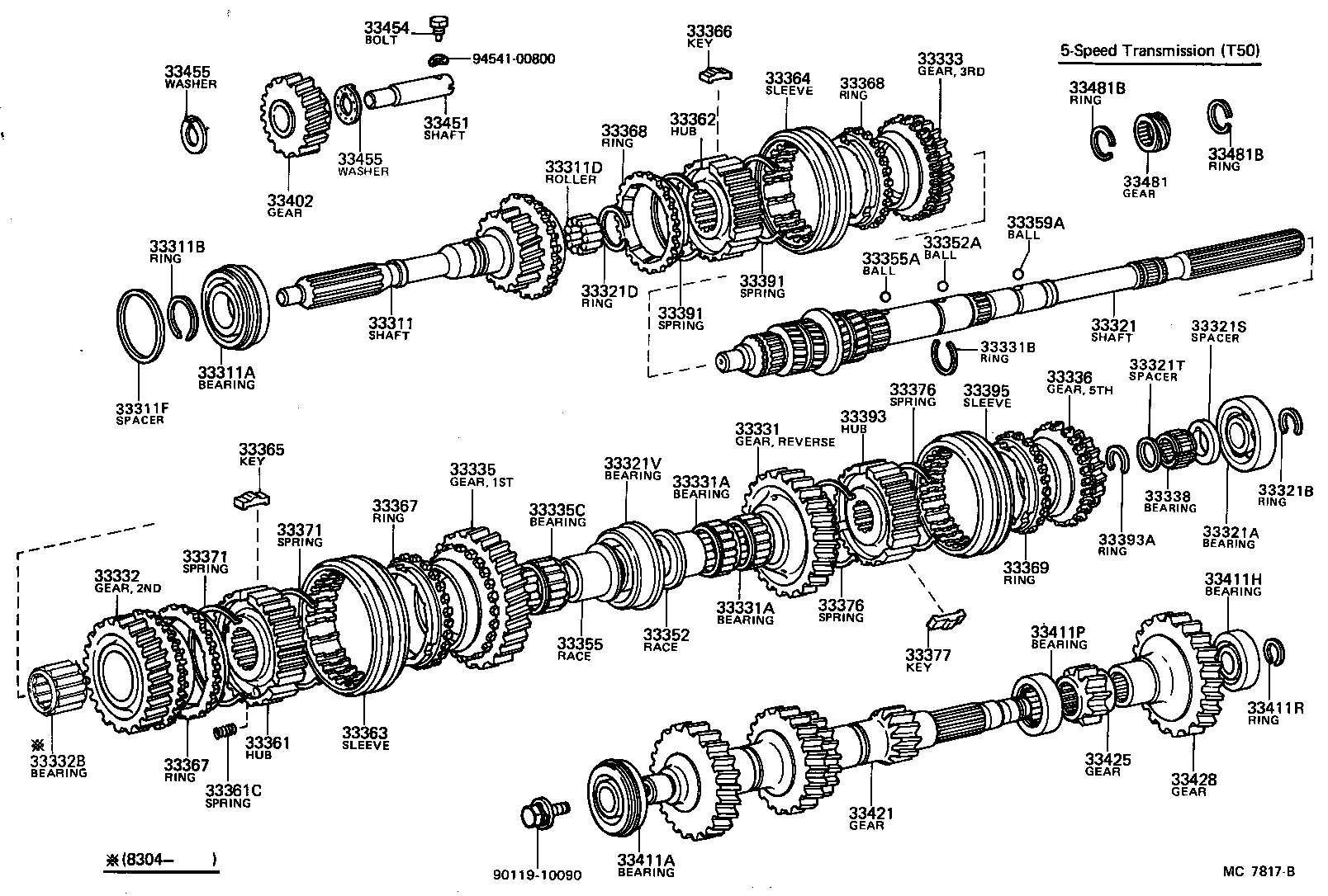 (8109-    )AA6#,KA67,SA60,TA6#..5F..GT,SE,SG,ST